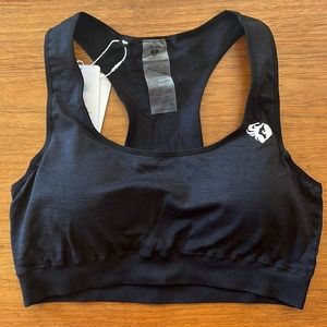 Women’s Best Seamless Sports Bra - Black Marl - XXL